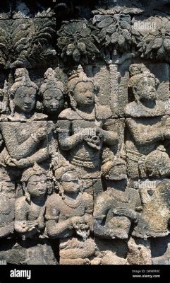 Borobudur 사원 건설: 7세기 신라의 불교 미술과 자바 왕국의 정치적 야망 사이의 교차점